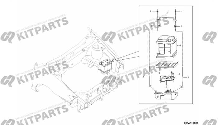 Аккумулятор Lifan