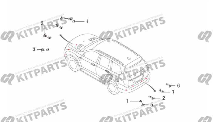 Датчики парктроника Haval