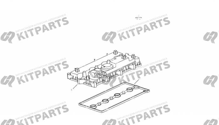 Клапанная крышка [JLE-4G18TD-B06] Geely